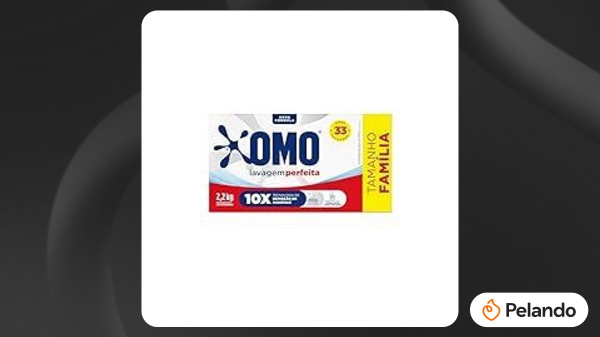 Por R$ 21,37: [Rec/+ por - R$18,51] Omo Sabão em Pó Lavagem Perfeita 2 ...
