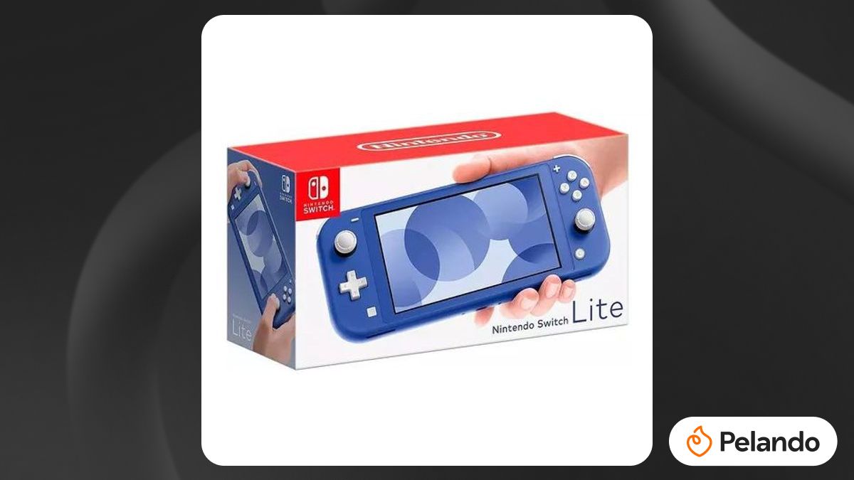 Por R$ 1.152: Console Nintendo Switch Lite Azul 32gb | Pelando