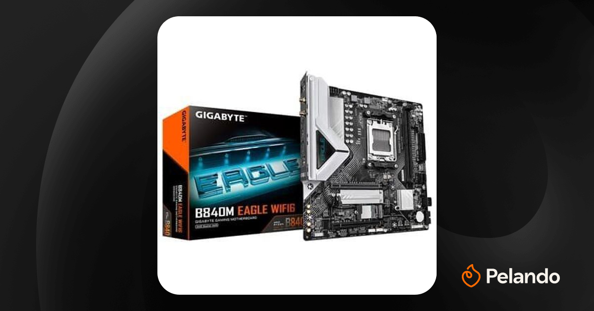 Por R$ 599: Placa Mãe Gigabyte B840M EAGLE WIFI6, DDR5, RGB | Pelando