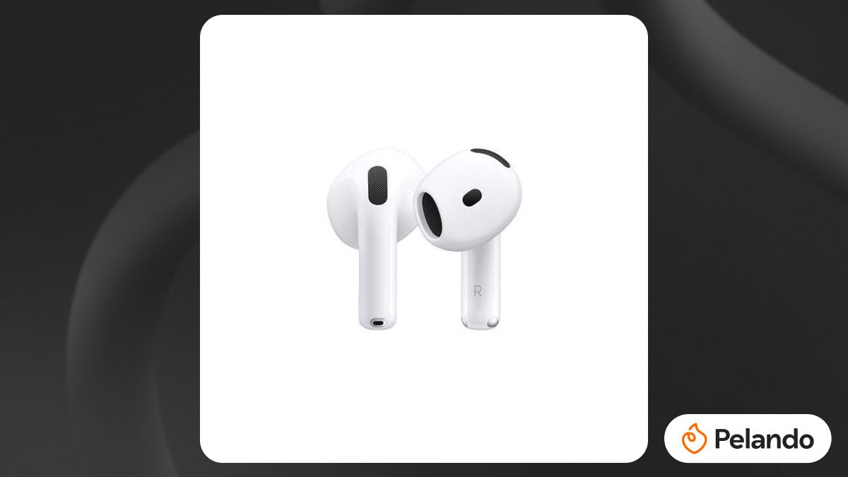 Por R$ 934: AirPods 4 Apple com Estojo USB-C Branco - MXP63BZ/A