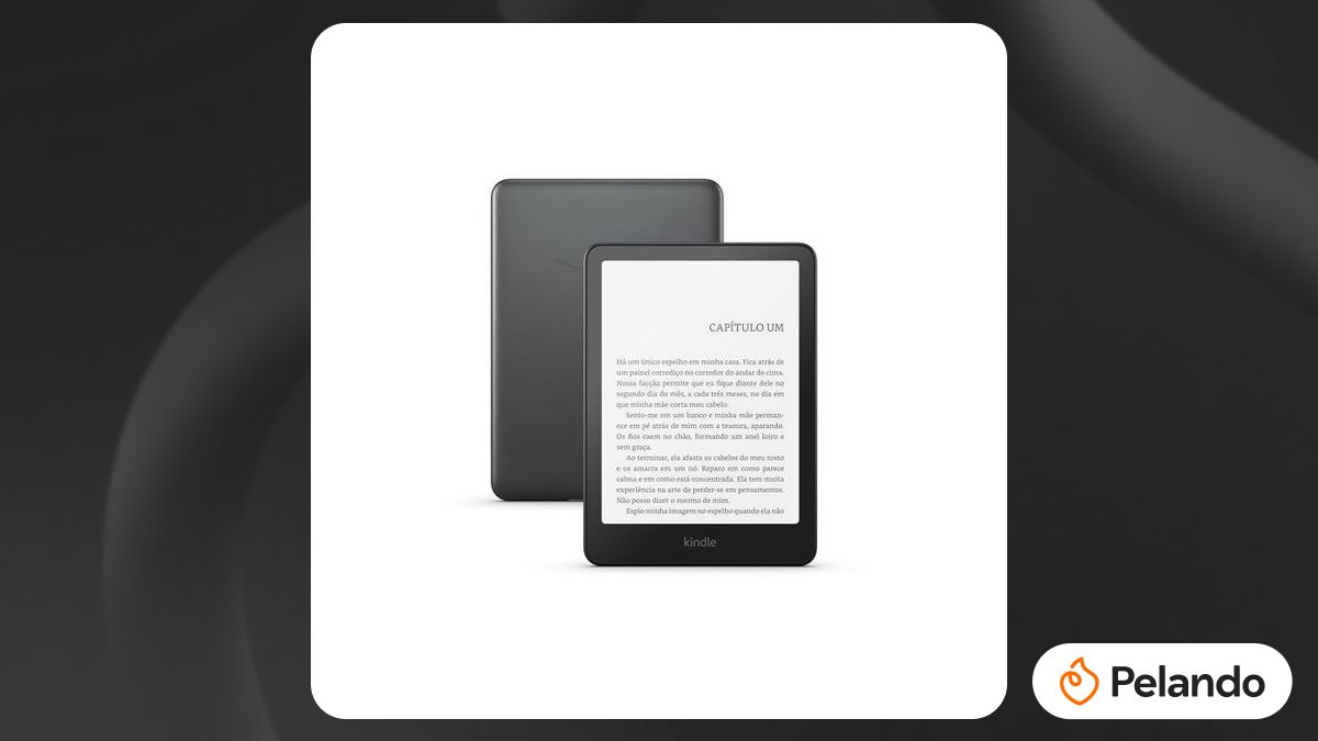 Por R$ 965: Kindle Paperwhite Signature 32GB, Luz Adaptável, Preto