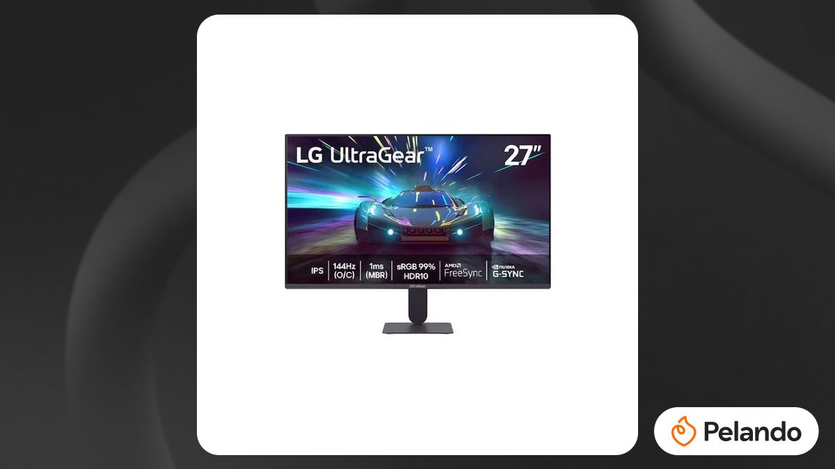 Por R$ 719: Monitor gamer 27, 144Hz LG UltraGear 27G411A-B | Pelando