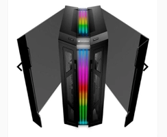 GABINETE GAMER COUGAR GEMINI T PRO RGB LATERAL VIDRO PRETO, 106KMT0008-00 | R$1.079