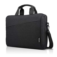 Bolsa de ombro Lenovo T210 para notebook ou tablet de 15.6 polegadas, tecido elegante, durável e impermeável GX40Q17229, preta