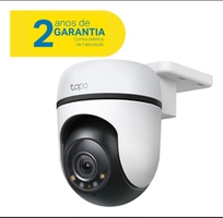 Câmera de segurança externa TP-Link C500 Full Hd com rastreamento de cor branca