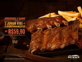 [Loja Fisica] Junior Ribs for Two por R$59,90