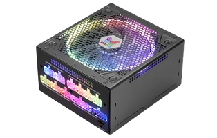 Fonte Super Flower LEADEX III ARGB 850W, 80 Plus Gold, Black, PFC Ativo, Full Modular, Com Cabo de força