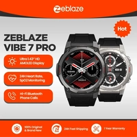 (moedas/taxas inclusas)  Smartwatch Zeblaze Vibe 7 Pro