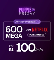 VIVO FIBRA 600MB + Netflix + Amazon Prime + Perplexity IA