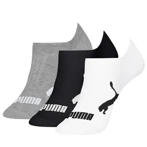 Kit 3 Pares Meia Puma Sem Cano Preto