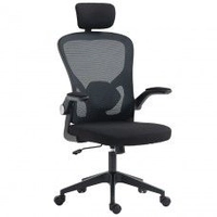 Cadeira de Escritório Dr. Office Mesh Preta