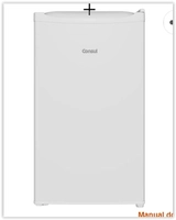 Frigobar Consul CRC12CB com Gaveta Retrátil - 117 Litros | R$ 960