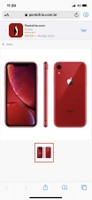 iPhone XR Apple Vermelho 64GB | R$2.969