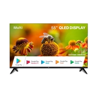 (AME/APP R$1784,32) Smart TV Qled 55" 4K Multi Android 3 HDMI 2 USB - TL060M