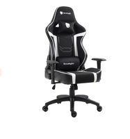 Cadeira Gamer Terabyte Vision, Reclinável, 2D, Preto e Branco