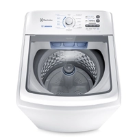 Máquina de Lavar Electrolux 15kg Branca Essential Care com Cesto Inox e Jet&Clean (LED15) - 127V ou 227V