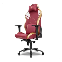 Cadeira Gamer Pichau Omega, Vermelha e Dourada, PG-OMG-GLD01
