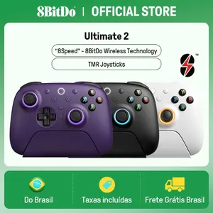[Moedas R$186] Controle 8BitDo Ultimate 2 para PC e Android