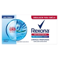 [Rec/+por+R$7,42] Sabonete Rexona Limpeza Profunda 84g c/ 6uni 