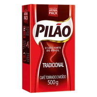 Café Pilão Torrado E Moído Tradicional Vácuo 500g