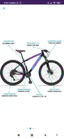 Bicicleta Dropp Z4X 27v Câmbios ACERA/DEORE Freio Hidráulico Suspensão com Trava no Ombro Aro 29 R$3099