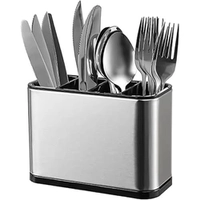 Escorredor de Talheres Inox com Drenagem