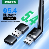 (MOEDAS R$ 34,39) UGREEN USB Bluetooth 5.4 Com Antena externa 120m de distância 