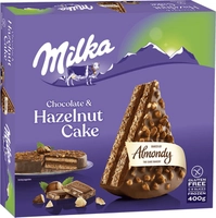 Torta ALMONDY Chocolate Milka e Avelã 400g
