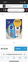 Protetor Solar Nivea Sun FPS 30 200ml + Facial 50g