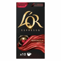 (Regional) (Levando 4) Cápsulas de Café Lór Compatível com Cafeteira Nespresso