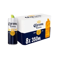 [App/Rec] Cerveja Corona Extra 350ml - Pack com 8 Latas