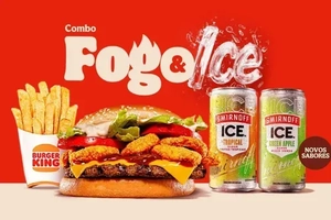 [RJ/SP] - Burger King®: Refil de Smirnoff Ice Grátis  