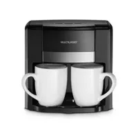 Cafeteira 2 Xícaras 500W Preto Multilaser - BE010 - R$63
