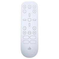 Controle de Mídia PS5 Slim/Pro Sem Fio Branco