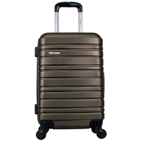 [APP] Mala de Bordo Yins Brasil YS21066CH com Rodas Giro 360° em ABS 18 - Champanhe