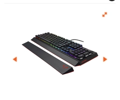 Teclado Mecânico Riotoro, Ghostwriter Prism RGB, Cherry MX Brown, RGB, Black | R$329
