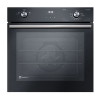 Forno de Embutir a Gás Electrolux 80L Efficient com PerfectCook360 (OE8GH)