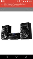 Mini system Panasonic 250wts (48,90 de volta com AME)
