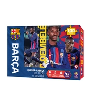 Quebra Cabeça Colecionavel Barça - Dembele 100pç