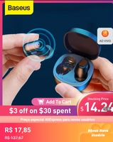 [Novos Usuários/APP] Fones de ouvido estéreo Baseus wm01 tws bluetooth sem fio