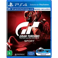 [Cartão Submarino - em até 8x] Gran Turismo Sport - PS4 - R$89,99