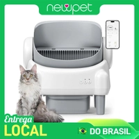 [DoBrasil] Caixa de areia autolimpante para gatos NewPet