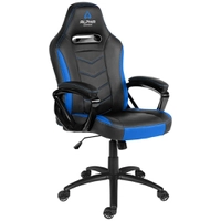 Cadeira Gamer Alpha Gamer Kappa,  Até 150 kg, Apoio de Braço Acolchoado, Cilindro de Gás Classe 4, P