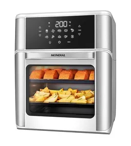 Fritadeira Air Fryer 12L Mondial Branco Inox