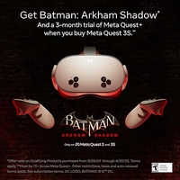 Meta Quest 3S 128GB - Batman: Arkham Shadow + 3 meses Meta Horizon