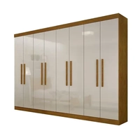 Guarda Roupa Casal Hera MDF 8 Portas e 4 Gavetas Rufato