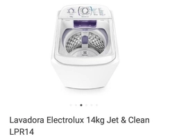 Lavadora Eletrolux 14Kg JET & CLEAN LPR14 | R$1112 (Estava esse preco dia 23 /03) *agora esta uns R$1300 com o cupom e a vista no boleto*