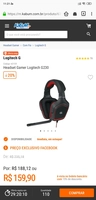 Headset Gamer Logitech G230