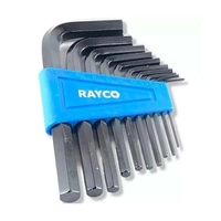 [+por-R$12,69] Rayco Jogo De Chave Allen Kit C/ 10 Peças
