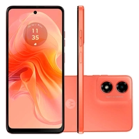 Smartphone Motorola Moto G04s 128GB Coral Tela 6,6&quot; Câmera 50MP Selfie 5MP Dual Chip Android 14
